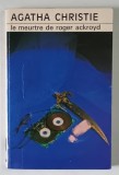 LA MEURTRE DE ROGER ACKROYD par AGATHA CHRISTE , 1980