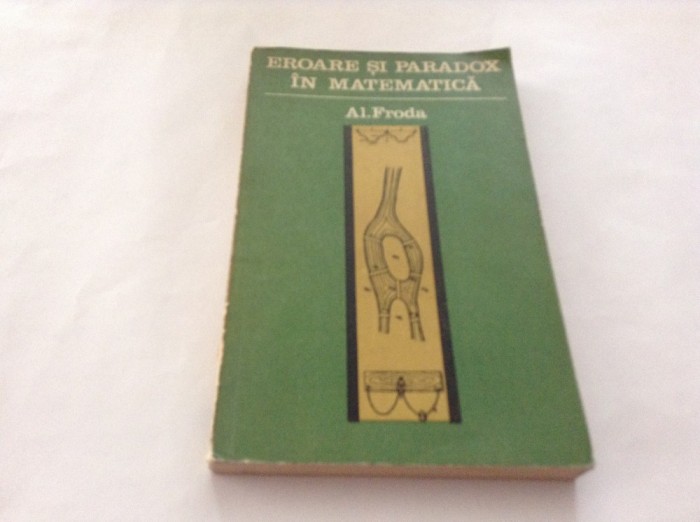 EROARE SI PARADOX IN MATEMATICA AL FRODA-RF16/1