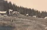 1925 Șanta (Paltiniș), Poiana Cerbului - ilustrata rara cabane SKV Sibiu