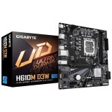 Placa de baza Gigabyte H610M D3W Socket 1700 DDR5 Micro-ATX