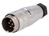 Conector M16 Mufă Tată 7-PIN 5A 300V Drept