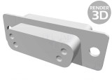 D-Sub 15-Pin Mufă Mamă pentru Lipire