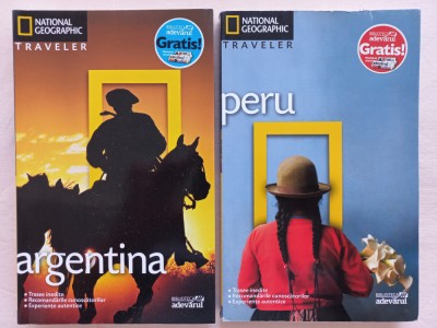 ARGENTINA. GHID + PERU. GHID - NATIONAL GEOGRAPHIC TRAVELLER foto