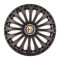 Set 4 Capace Roti, potrivite jantelor de R14, pentru Alfa Romeo, model dino Negru