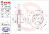 BREMBO 09.9574.41 PRIME LINE - UV Coated Disc frana