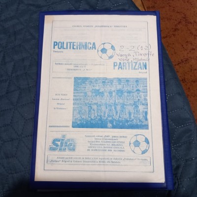 Program Poli Timisoara - Partizan Belgrad foto