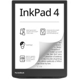 EBook Reader PocketBook InkPad 4 PB743G, ecran tactil 7.8 E Ink Carta&trade; 1200, 300dpi, 32GB, SMARTlight, G-sensor, Bluetooth&amp;amp;WiFi, Argintiu