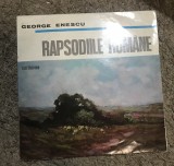 Vinil 3 Vinyl Electrecord Rapsodiile Romane George Enescu
