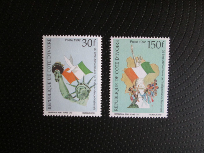 COTE D&#039;IVORE SERIE MNH=36