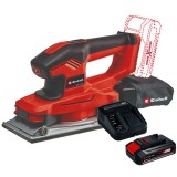 Einhell TE-OS 18/230 Li PXC + Starter Kit - Slefuitor cu vibratii 230x115 mm + Set 1 acumulator si incarcator Li-Ion 18 V 2.5 Ah