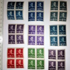 9 LOT TIMBRE VECHI ROMANIA - REGELE MIHAI