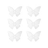 Autocolante de perete, acrilice, Fluturi, set 6 bucati, ATU-082418, Oem