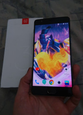 Telefon OnePlus 3T Gri Dual Sim 64GB 6GB RAM foto