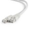 PATCH CORD S/FTP GEMBIRD Cat6a, LSZH, cupru, 15 m, gri, AWG27, dublu ecranat &quot;PP6A-LSZHCU-15M&quot; (timbru verde 0.8 lei)