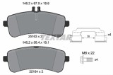 Set placute frana TEXTAR 2516302