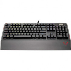 Tastatura Gaming Mecanica Riotoro Ghostwriter, USB, iluminare RGB (Negru)