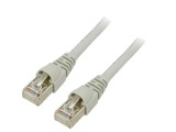 Patch cord F/UTP Cat 5 RJ45, 5m, ecranat, litat, gri