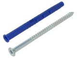 Diblu pin cu șurub 8x100mm, oțel zincat, 50buc - RAWLPLUG