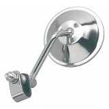 MBS MIRROR ROUND CLAMP-ON CHROME, EMGO, Cod Produs: 2006804PE
