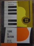 TEORIE SI SOLFEGIU, MANUAL PENTRU CLASA A XII-A LICEE DE MUZICA-VICTOR GIULEANU-337733