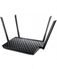 Router wireless asus rt-ac1200g+ 1xwan gigabit 4xlan gigabit 4 antene foto