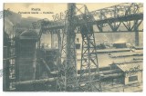 5652 - RESITA, Caras-Severin, The blast furnaces at the IRON Plant, Romania - old postcard - unused - 1928