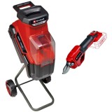 Einhell REDAXXO 36/25 + GE-LS 18 Li PXC - Tocator de crengi fara acumulatori si incarcator 18 V - Ah 25 mm + Foarfeca pentru crengi 28 mm
