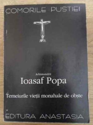 TEMEIURILE VIETII MONAHALE DE OBSTE-ARHIMANDRIT IOASAF POPA-259869 foto