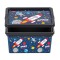 Cutie depozitare jucarii cu capac, Kopenpal, Plastic, 19x16,5x9,5 cm, 2.5L