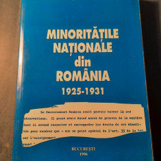 Minoritatile nationale din Romania 1925 - 1931 Ioan Scurtu