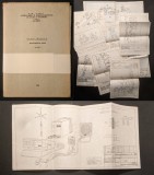 Rara 1988 Carte Tehnica RADIO TELEFON MOBIL R 8110 cu 15 planse mari, pliate, cu scheme electronice etc Radiotelefon Produs Romanesc IEMI Electronica