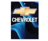 Odorizant auto Chevrolet 7,5x10 cm, New Car