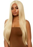 Peruca blonda dreapta cu despartire centrala, Leg Avenue, 84 cm