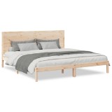 Cumpara ieftin Cadru pat foarte lung fara saltea, 180x220 cm, lemn masiv