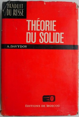Theorie du solide &amp;ndash; A. Davydov foto