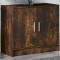 Gossi dulap de chiuveta, stejar fumuriu, 63x29x55 cm, lemn prelucrat