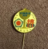 Insigna meci fotbal SLOVAN BRATISLAVA - FC BARCELONA (Finala Cupei Cupelor 1969)