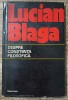Despre constiinta filosofica - Lucian Blaga