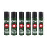 Cumpara ieftin Set 6 Spray Autoaparare NATO Jet, 60ml/buc, 3m Raza Actiune, Idealstore, Verde