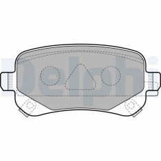 DELPHI LP2174 set placute frana disc