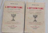 L&#039;antisemitisme Bernard Lazare 1894 2 volume
