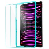 Folie pentru iPad Pro 12.9 (2018 / 2020 / 2021 / 2022) / iPad Air&nbsp;13&nbsp;(2024) (set 2) - ESR Tempered Glass 9H - Clear