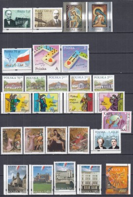 POLONIA 1999 LOT MULTIPLE SERII MNH foto