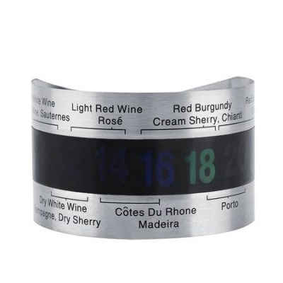 Termometru pentru vin, BottleThermometer, ADM, LCD display foto