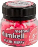 Method Dumbell Carp Baits Addicted, Buchu Berry, Roz Alb, 6mm
