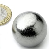 Magnet neodim sfera &Oslash;30 mm, putere 13 kg, N40