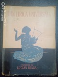 Din lirica universala-Talmaciri de Lucian Blaga