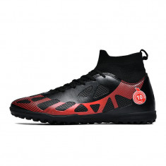 Ghete de fotbal MBrands, 8.2 cu glezna, pentru teren sintetic, culoare negru 43