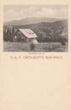 1930 Ilustrata turistica SKV Cabana Bolboci (Muntii Bucegi)