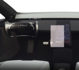 Folie Protectie Navigatie Tesla Roadster 2018+, Duragon, protectie Display Navigatie, silicon Transparent, Anti-zgarieturi, kit instalare